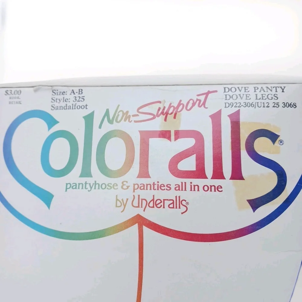 Underalls Coloralls Light Blue Pantyhose Panties In One